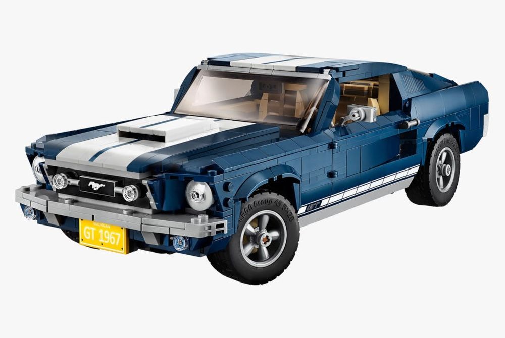 ford mustang gt lego creator